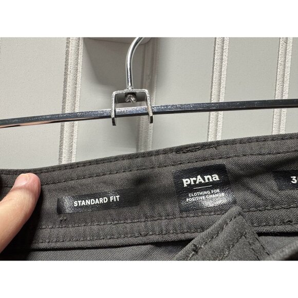 prAna Gray Charcoal Brion Pant Men 1969771 Size 36 - Picture 3 of 9